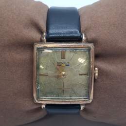 Benrus Gold Electroplate Bezel 10K Case Back Women's Gold Plated Watch