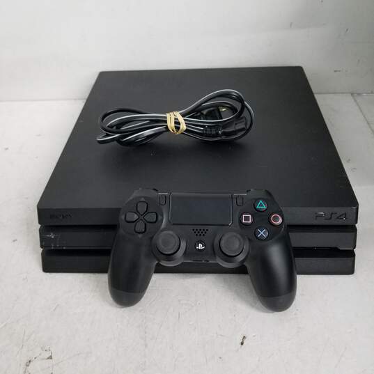 Sony PlayStation 4 Pro 1TB Gaming Console Black 2 Controller