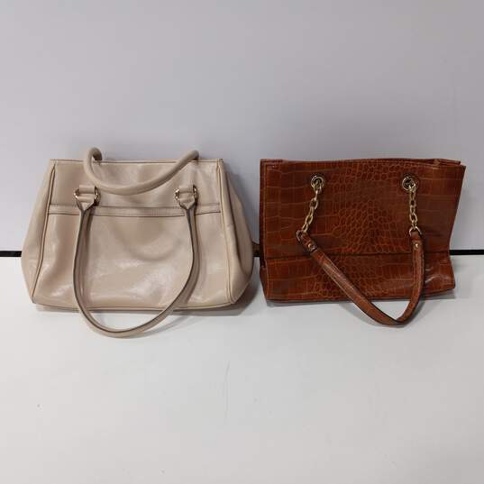 Pair of Anne Kline Women's Leather Purses image number 4