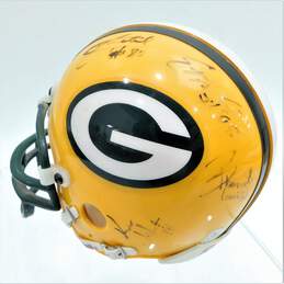 7x Autographed Green Bay Packers Mini-Helmet alternative image