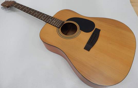 Jasmine Brand S35 Model Wooden Acoustic Guitar w/ Soft Gig Bag image number 3