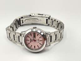 Womens 5 Automatic Silver-Tone Analog Bracelet Wristwatch 50.7g J-0543786-K