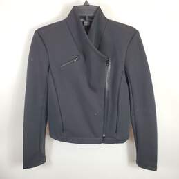Armani Exchange Women Black Asymmetrical Jacket M