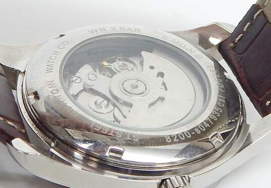 Guanqin 8200 Sapphire Crystal Calendar Automatic Stainless Steel Watch 76.4g image number 5