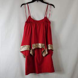 Gianni Bini Women's Red Mini Dress SZ S NWT alternative image