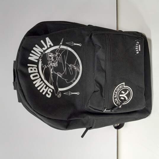 Black Naruto Backpack image number 1