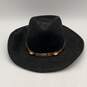 Lot Of 2 Bullhide Mens Black Wide Brim Western Cowboy Hats Size Large image number 5