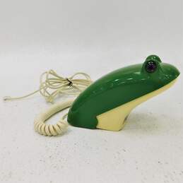 Vintage David Craft Frog Landline Home Phone Telephone