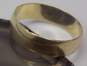 14K Gold Wide Wedding Band Ring For Repair 2.7g image number 5