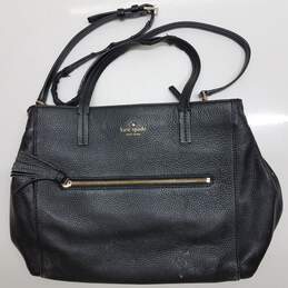 Kate Spade New York Black Leather Shoulder Bag