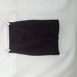 Ellen Tracy 100% Pure Wool Black Skirt w/ Pockets Size 6