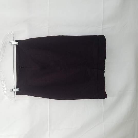 Ellen Tracy 100% Pure Wool Black Skirt w/ Pockets Size 6 image number 1