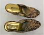 Michael Kors Belinda Leopard Wedge Mule Sandals Women's Shoes Suede Size: 6M image number 3