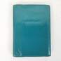 Coach Patent Leather Passport Holder Teal image number 1