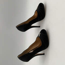 Authentic Womens Ophelia Black Close Toe Stiletto Pump Heels Size 6.5 M alternative image