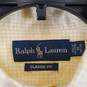 Ralph Lauren Men's Yellow Button Up SZ 16 image number 4