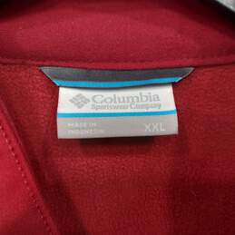 Men's Columbia Softshell Red Vest Sz XXL NWT alternative image