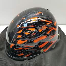 Bell Half Helmet Drifter Motorcycle Flames Medium alternative image