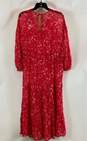 Free People Women's Raspberry Floral Maxi Dress- XS image number 2