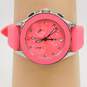Michele MWW27C000010 Pink Cape Silicone Band Women's Watch 56.0g image number 2