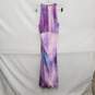 IRO Lidama WM's Long Purple Printed Sleeveless Dress Size 36 / 6 US image number 2