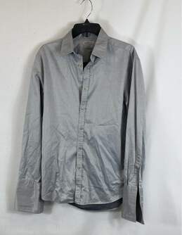 Kenzo Homme Gray Long Sleeve - Size Medium