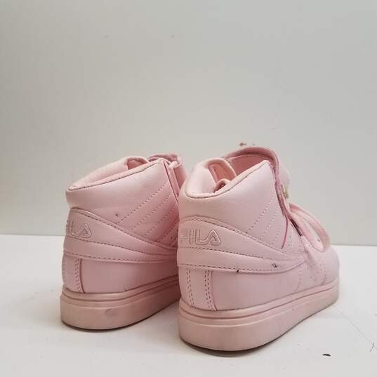 Fila Leather Vulc 13 Mid Plus Sneakers Pink 6.5 image number 4