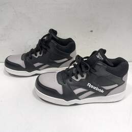 Reebok Lace Up High Top Steel Toe Sneakers Size 8.5W alternative image