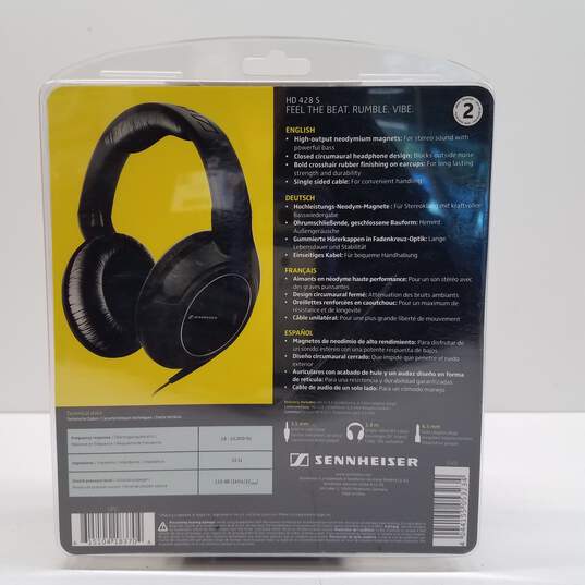 Sennheiser HD 428 S Around-Ear Stereo Headphones NIP image number 2