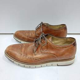 J&M Men's Brown Leather Shoes Size 8M