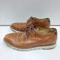 J&M Men's Brown Leather Shoes Size 8M image number 1