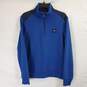 Michael Kors Men Blue Quarter Zip Sweater sz M image number 1