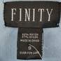 Finity Womens Blue Casual Sweater Size Small image number 3