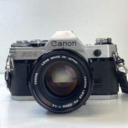 Canon AE-1 35mm SLR Camera with 2 Lenses & Power Winder alternative image