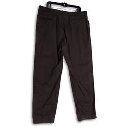 Mens Gray Denim Medium Wash Slash Pocket Tapered Leg Jeans Size 38 alternative image