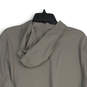 Mens Gray Long Sleeve Hooded Pullover T-Shirt Size Large image number 4