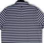 NWT Mens Blue Striped Short Sleeve Spread Collar Polo Shirt Size X-Large image number 4