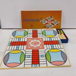 Vintage Selchow & Righter Parcheesi Gold Seal Edition Board Game