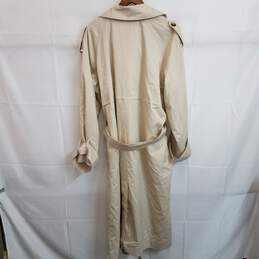 Women's beige trench coat size 16 maternity alternative image
