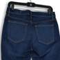 Womens Blue Medium Wash Stretch Pockets Denim Skinny Leg Jeans Size 27 image number 4