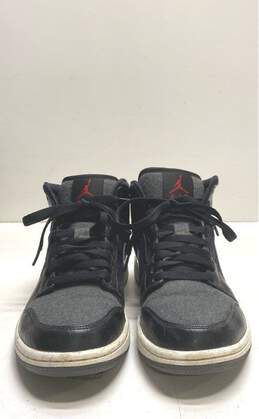 Jordan 1 Retro Mid Premium SE Winterized Black Casual Sneakers Men's Size 8 alternative image