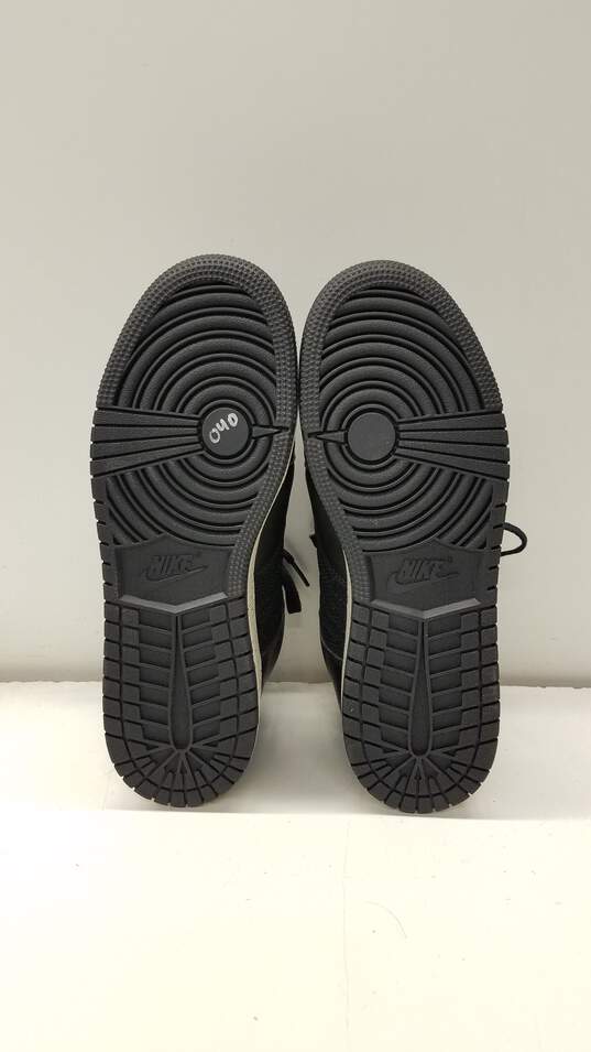 Air Jordan 1 Flight 4 Premium (GS) Athletic Shoes Black 828237-020 Size 6.5Y Women's Size 8 image number 5