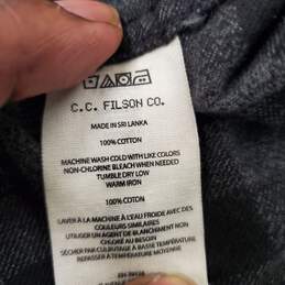 Filson's MN Alaskan Guide Heather Gray & Black Plaid Shirt Size XXXL alternative image