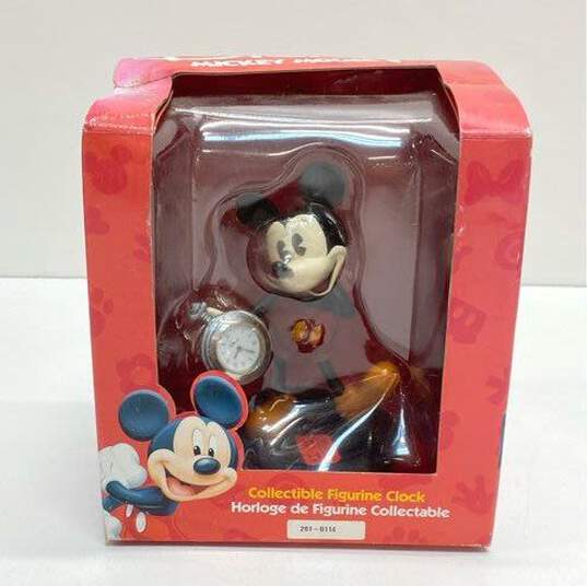 Disney Mickey Mouse Pocket Watch Desk Clock image number 1