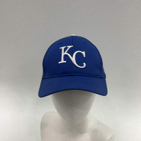 Mens Blue Kansas City Royals Adjustable Back Baseball Cap One Size image number 1