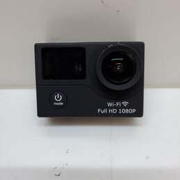 1080P Full HD Wi-Fi Digital Action Camera Black with Waterproof Case & Extras alternative image