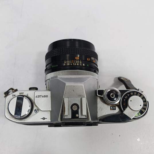 Canon AT-1 35mm SLR Film Camera Bundle in Camrex Hard Case image number 3