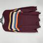 American Eagle Men's Striped Crew Neck LS Sweater Size L image number 1