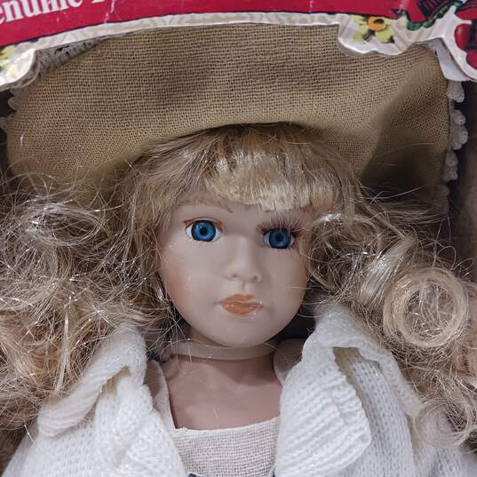 Genuine Fine Bisque Porcelain Collectors Choice Doll image number 4