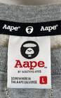 Aape By A Bathing Ape Gray Sweater - Size Large image number 3